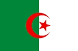 Algeria Flag  Coloring Page