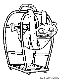 Almostnakedanimals Sloth Coloring Page 