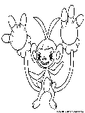 Ambipom Coloring Page 