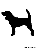 beagle silhouette