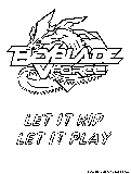 beyblade vforce coloring page