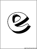 blockletter e