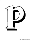 blockletter p