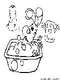 Bluesclues3 Coloring Page 