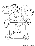 Bluesclues5 Coloring Page 