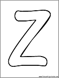 bubble letters Z