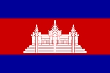 Cambodia Flag  Coloring Page