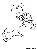 Cartoon Animal Picture Coloring Page10 