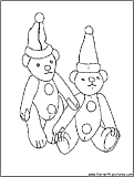 Cartoon Animal Picture Coloring Page13 