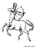 Centaur Coloring Page 