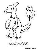 Charmeleon Coloring Page 