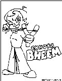 Chhota Bheem Coloring Page 