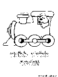 Choo Choo Train Coloring Pages