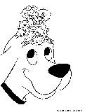 Clifford Big Red Dog Coloring Page 