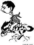 cowboy bucking brono