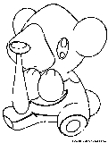 Cubchoo Coloring Page 