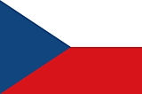 Czech Republic Flag  Coloring Page