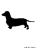 dachshund silhouette