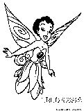 disney fairy iridessa coloring page