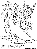 disney fairy silvermist  coloring page