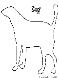 Dog Coloring Page 
