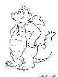 Dragon Tales Coloring Page 