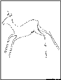 fawn outline