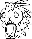 Flaky Coloring Page 