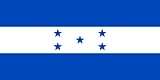 Honduras Flag  Coloring Page