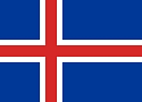 Iceland Flag  Coloring Page