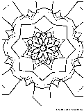Kaleidoscope2 Coloring Page 