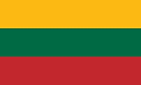 Lithuania Flag  Coloring Page