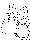 Maxandruby Cartoon Coloring Page 