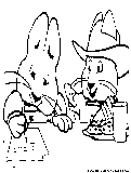 Maxandruby Homework Coloring Page 