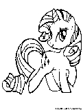 Mylittlepony Rarity Coloring Page 