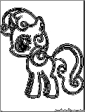 Mylittlepony Sweetiebelle Coloring Page 