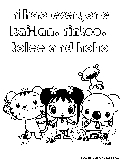 Nihaokailan Friends Coloring Page 