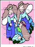 printable angels jigsaw