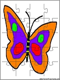 printable butterfly jigsaw