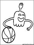 Regular Show Highfiveghost Coloring Page 