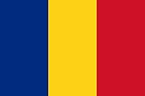 Romania Flag  Coloring Page