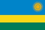 Rwanda Flag  Coloring Page