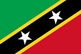 Saint Kitts And Nevis Flag  Coloring Page