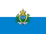 San Marino Flag  Coloring Page