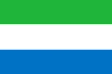 Sierra Leone Flag  Coloring Page