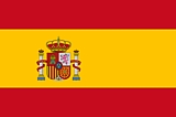 Spain Flag  Coloring Page