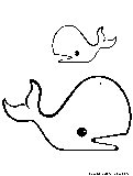 Sperm Whale Coloring Page 