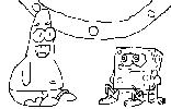 spongebob coloring sheet