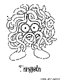 Tangela Coloring Page 