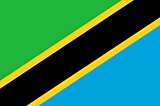 Tanzania Flag  Coloring Page